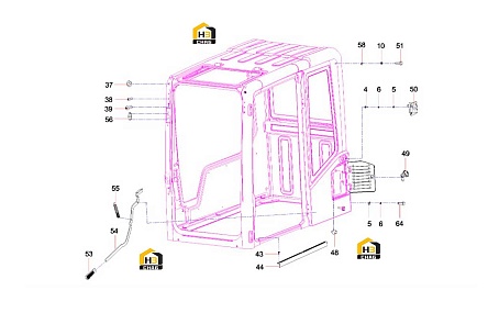 Схема запчастей