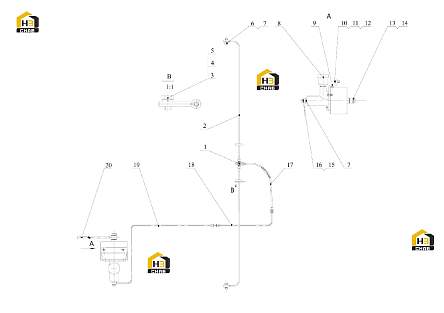 Схема запчастей