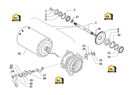 Схема запчастей