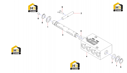 Схема запчастей