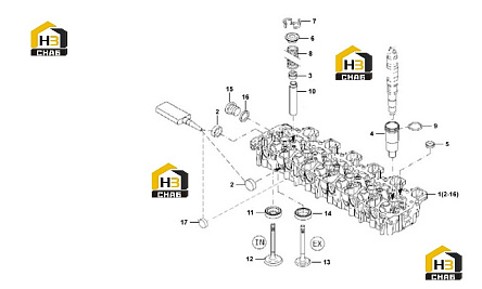 Схема запчастей
