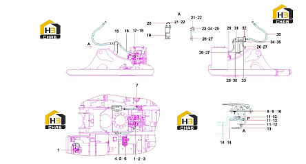 Схема запчастей