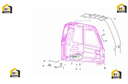 Схема запчастей