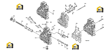 Схема запчастей