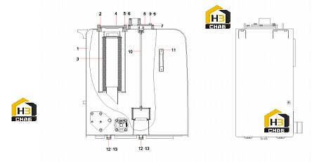 Схема запчастей