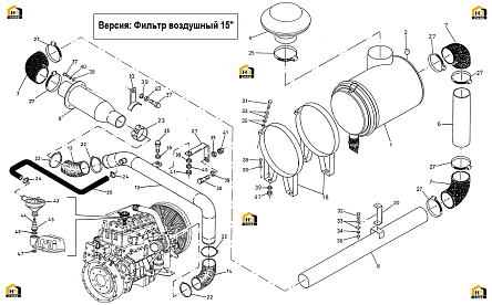 Схема запчастей