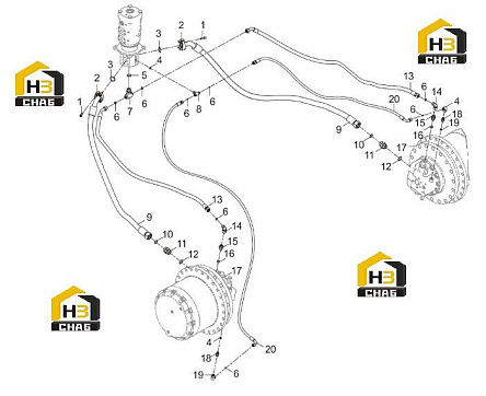 Схема запчастей
