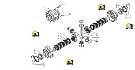 Схема запчастей