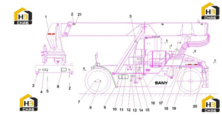 Схема запчастей