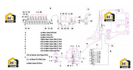 Схема запчастей