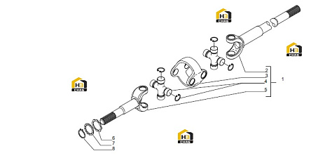 Схема запчастей