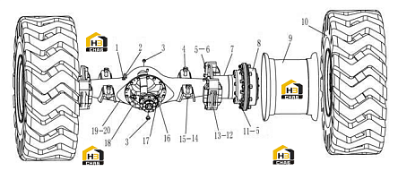 Схема запчастей