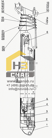 Схема запчастей