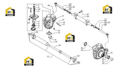 Схема запчастей