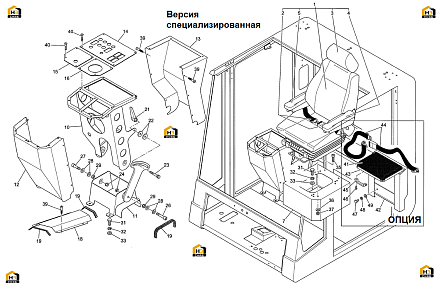 Схема запчастей