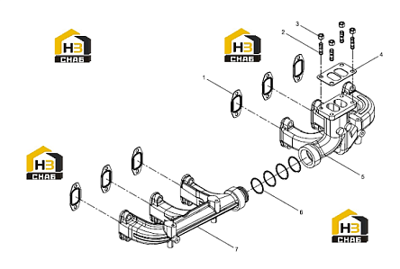 Схема запчастей