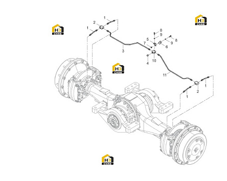Схема запчастей