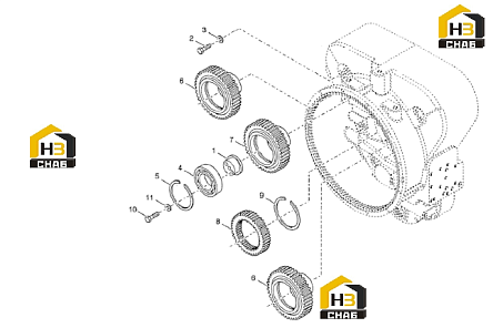Схема запчастей