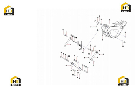 Схема запчастей