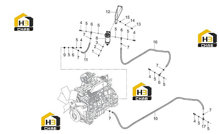 Схема запчастей
