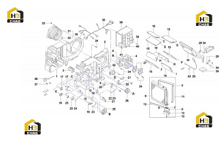 Схема запчастей