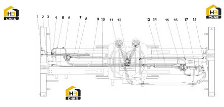 Схема запчастей