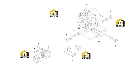 Схема запчастей