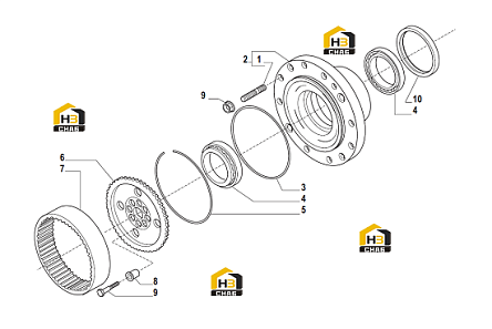 Схема запчастей