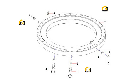 Схема запчастей