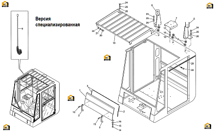 Схема запчастей