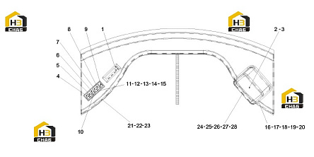 Схема запчастей