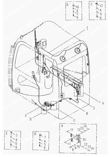 Схема запчастей
