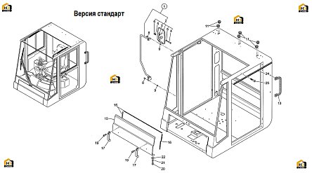 Схема запчастей