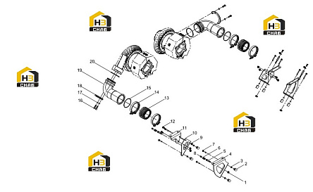 Схема запчастей