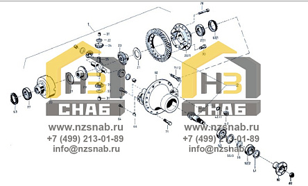 Схема запчастей