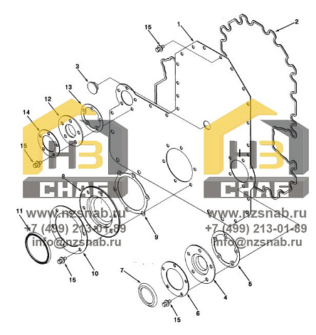 Схема запчастей