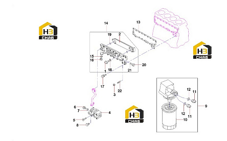 Схема запчастей