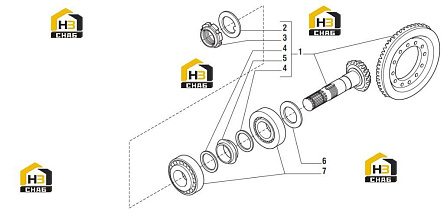 Схема запчастей