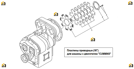 Схема запчастей