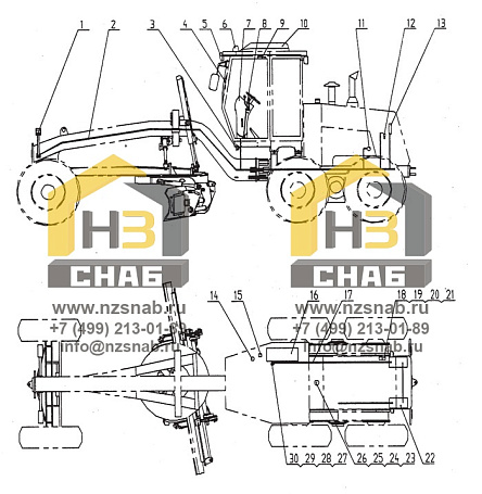 Схема запчастей