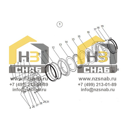 Схема запчастей