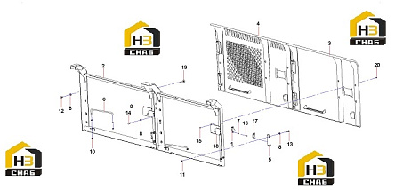 Схема запчастей