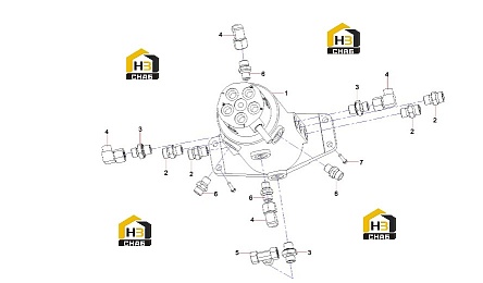 Схема запчастей