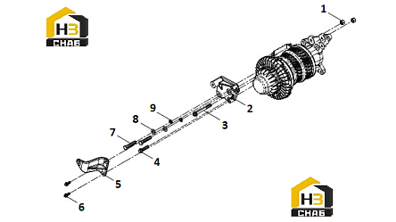 Схема запчастей
