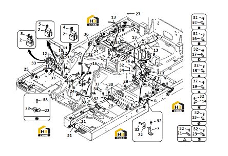 Схема запчастей