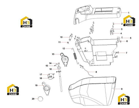 Схема запчастей