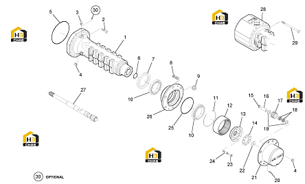 Схема запчастей