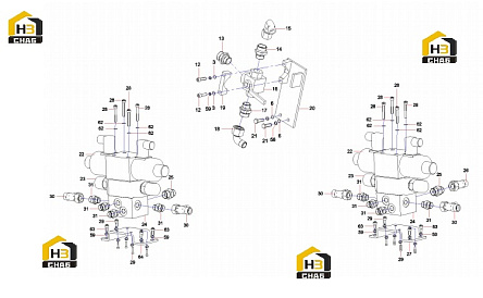 Схема запчастей