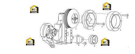 Схема запчастей
