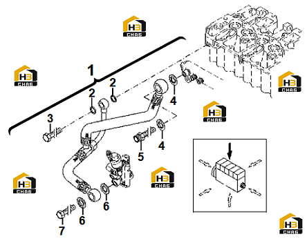 Схема запчастей